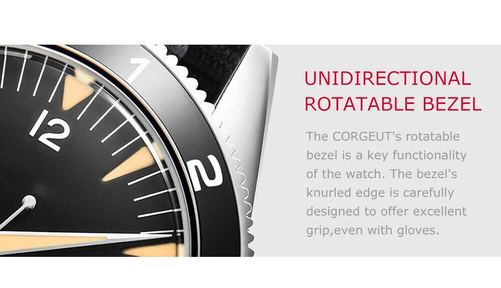 Custom Logo NH35 Movement Watch 10bars Mens 41mm Sapphire Ceramic Bezel Male Mechanical Clock Diver Sports Automatic Wristwatch