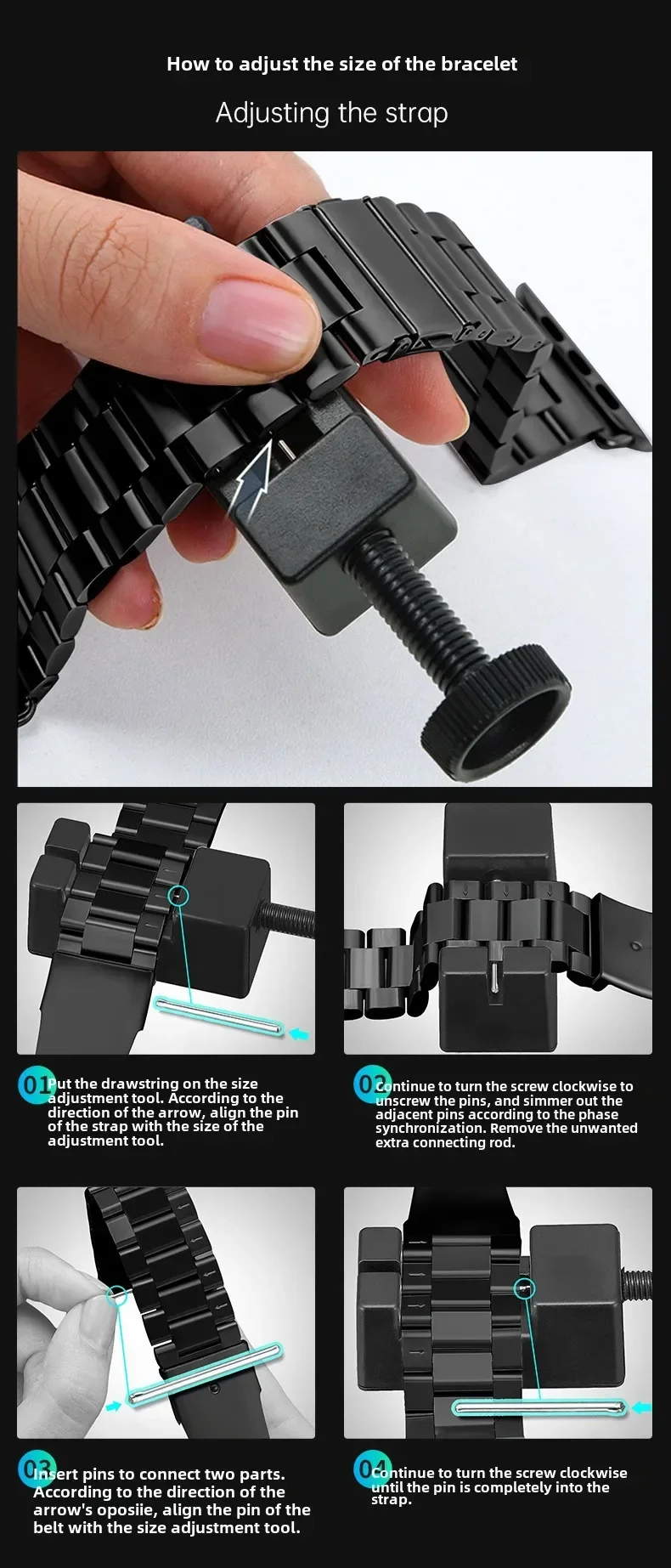 Top New Men's Quartz Watch Casual Waterproof Night Light Square Black Polycarbonate PC Strap Watch Box Customizable