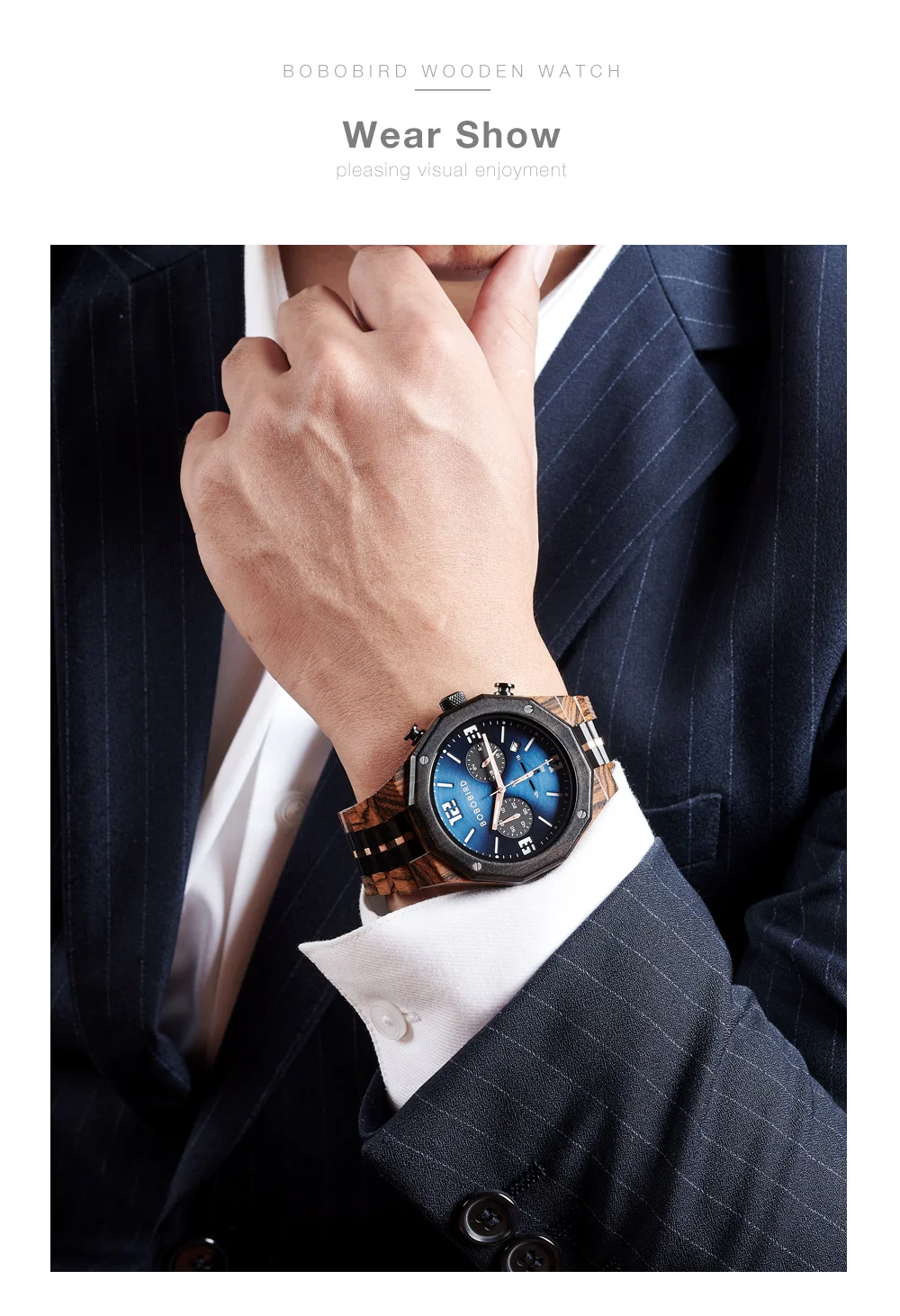 Custom Wooden Mens Watches Date Display Quartz Wristwatch Fashion Customized Name Back Text Relogio Masculino Dropshipping