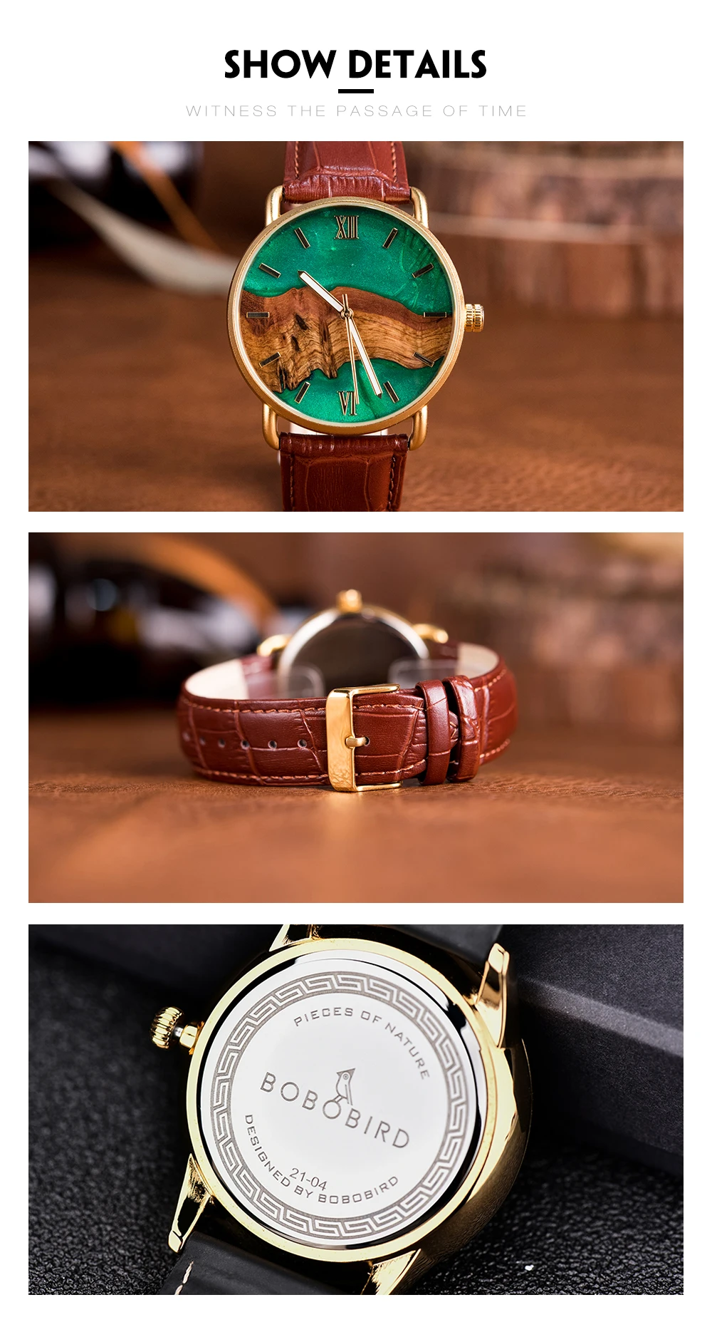 Men Watch New Fashion Wooden Quartz Wristwatch BOBO BIRD Top Japanese Movement Business Timepiece Great Gift Box Reloj De Hombre