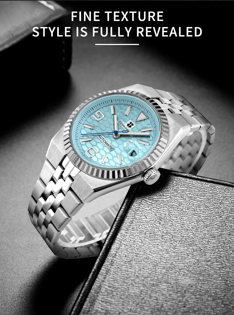 Corgeut 2025 New Men's Watches Luxury Automatic Watch For Men MIYOTA 8215 NH35 Mechanical Wristwatch Sapphire Crystal