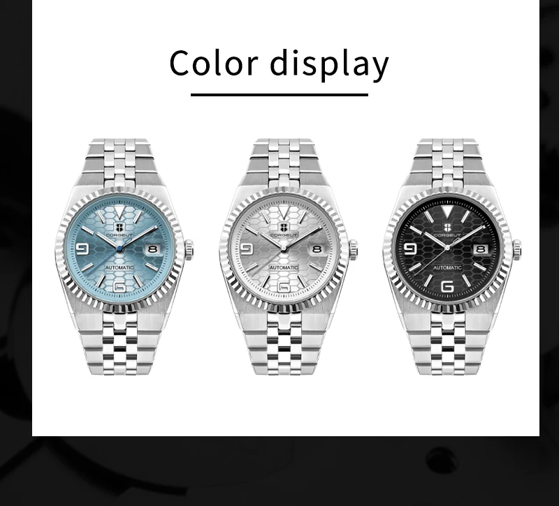 Corgeut 2025 New Men's Watches Luxury Automatic Watch For Men MIYOTA 8215 NH35 Mechanical Wristwatch Sapphire Crystal
