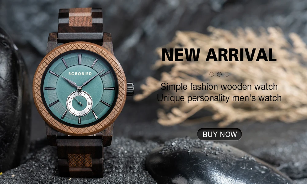 New BOBOBIRD Wood Watch Men's Watches Customized Name Back Case Text Casual Clock Quartz Wristwatch Wedding Watch Wood Box Gift