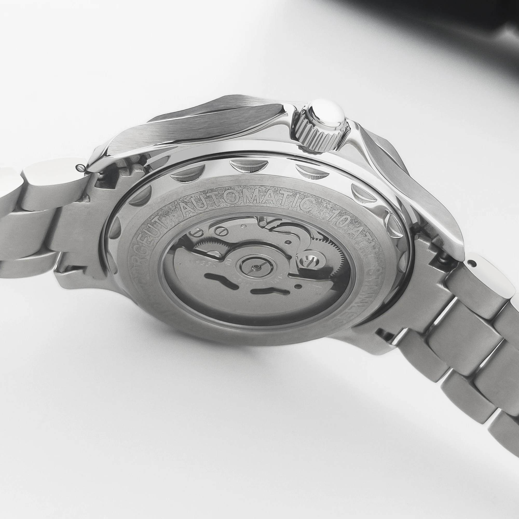 CORGEUT 41MM Men's Watch High-end Business Casual Automatic Mechanical Watch Sapphire Glass Luminous Waterproof Custom Logo
