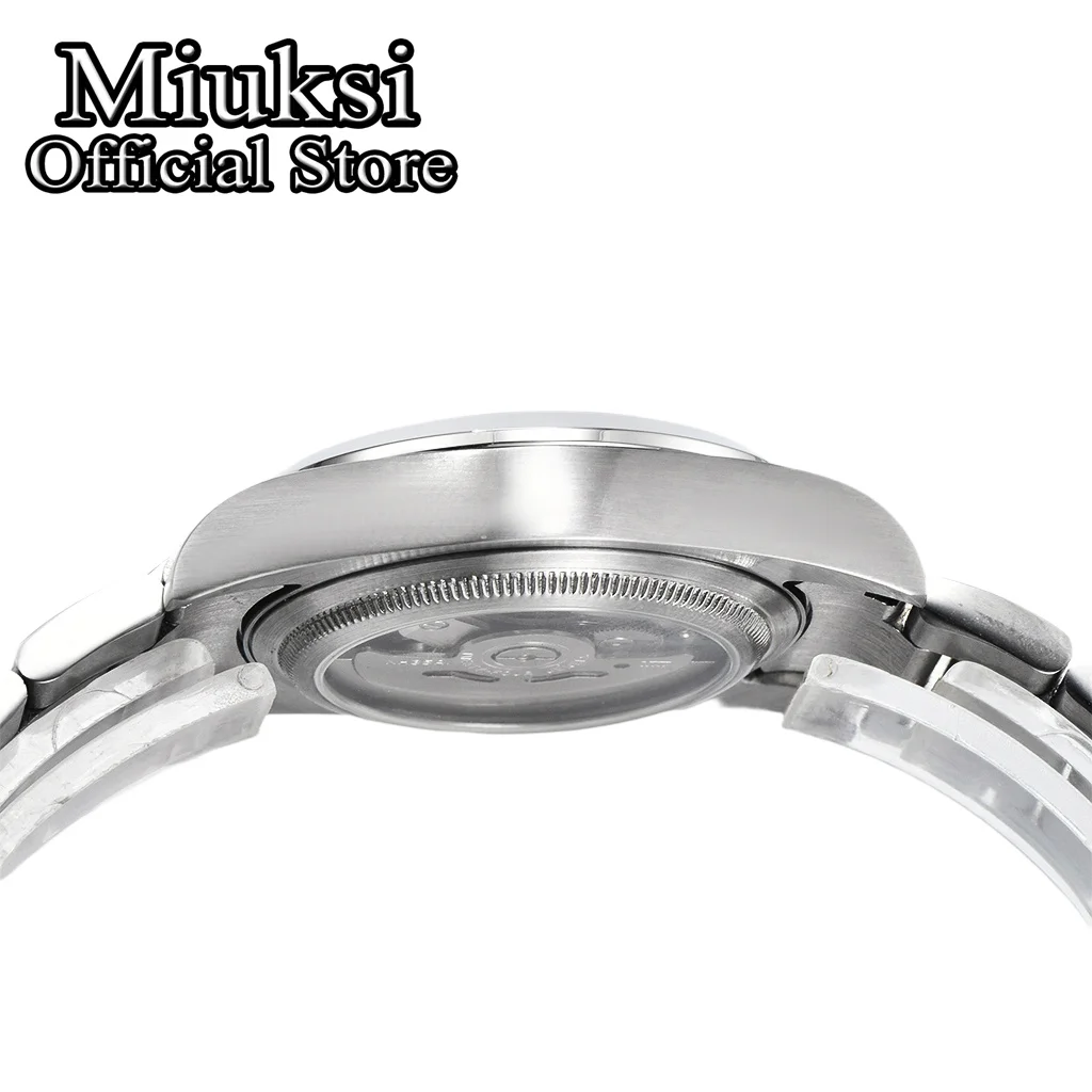Miuksi NH35 Customized 36mm 39mm Mechanical Watch Fit NH35 Miyota 8215 Movement Automatic Sapphire Waterproof Wristwatch