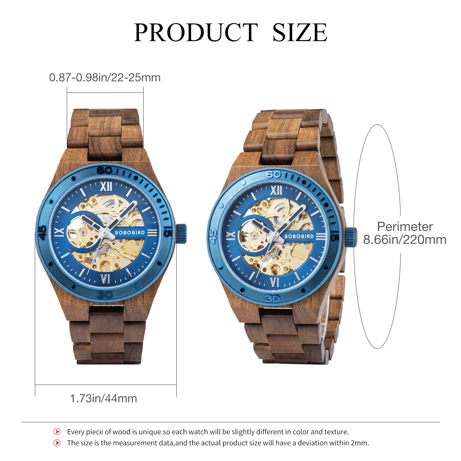 Luxury Fashion Men's Watches with Automatic Movement Mechanical Wrist Watches from BOBO BIRD the Hottest Gifts for Father's Day