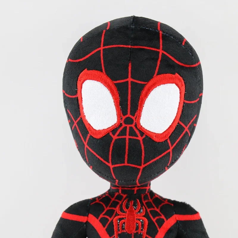 32CM Anime Avengers Spidermanes Plush Toys Into the Spider-Verse Gwen Peter Parker Noir Dolls Soft Stuffed Toy For Kids Gift