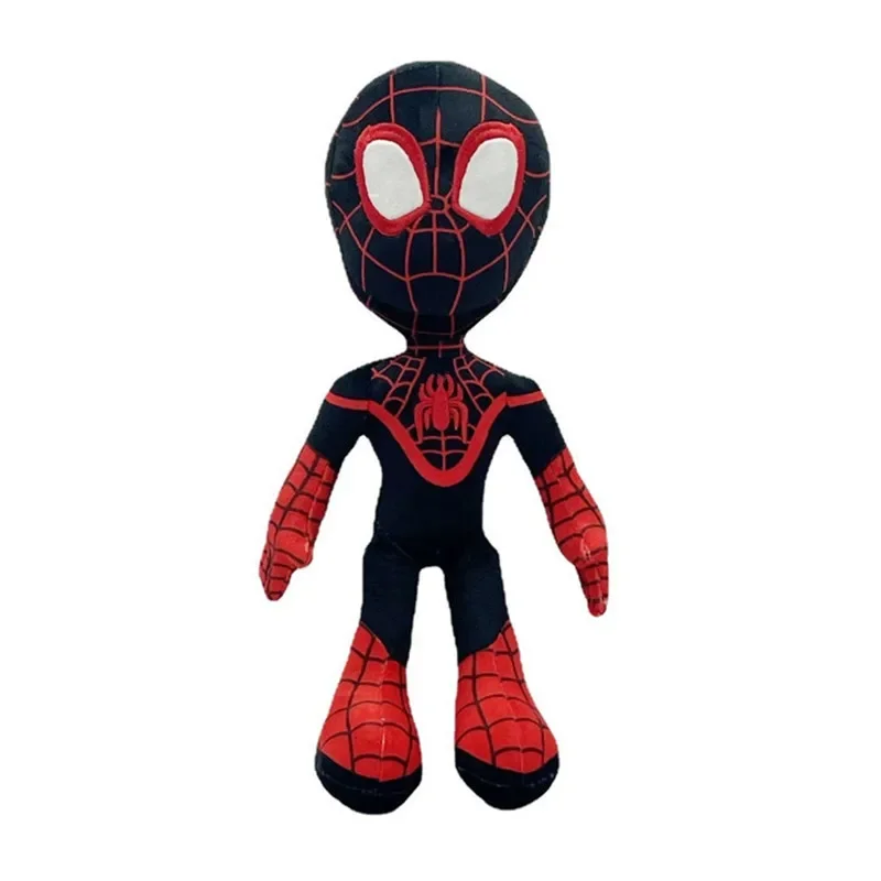 32CM Anime Avengers Spidermanes Plush Toys Into the Spider-Verse Gwen Peter Parker Noir Dolls Soft Stuffed Toy For Kids Gift