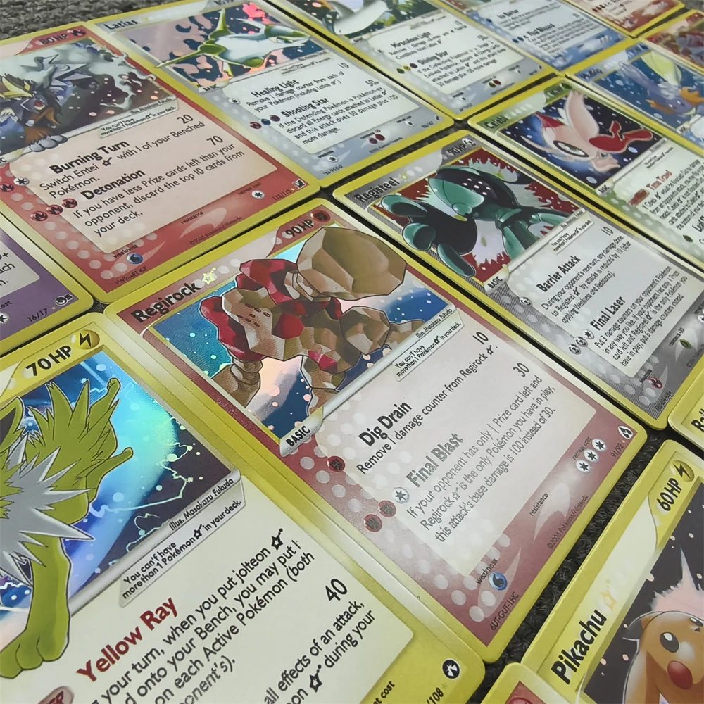 27pcs/set DIY Pocket black Charizards Mewtwo Latias Gyarados PTCG Game Replacement classic Cards Collection of Gifts TOYs