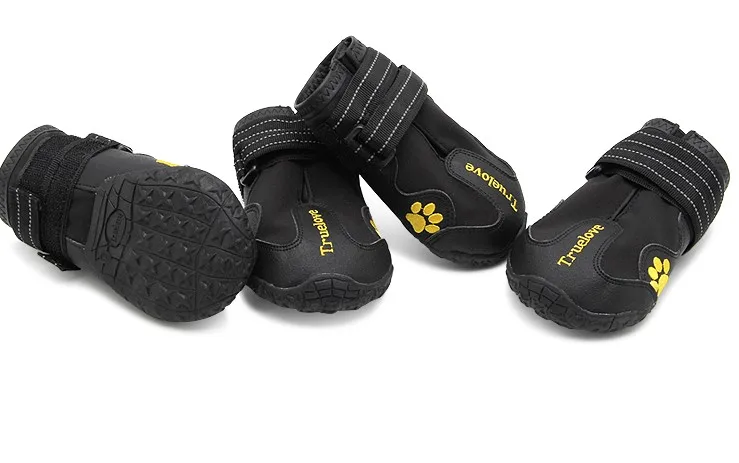 Truelove Pet Shoes Warm Snow Breathable Soft Strong Waterproof Reflective For Big Small Pet Sports Training Product TLS3961