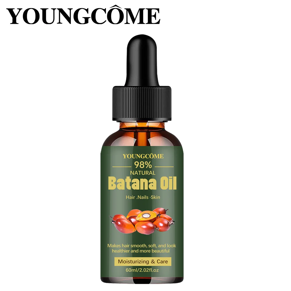 Natural Batana Oil For Hair Growth Pure Batana Oil Hair Shine Strengthen For Women Prevent Hair Loss Eliminate Split Ends 1/3pcs