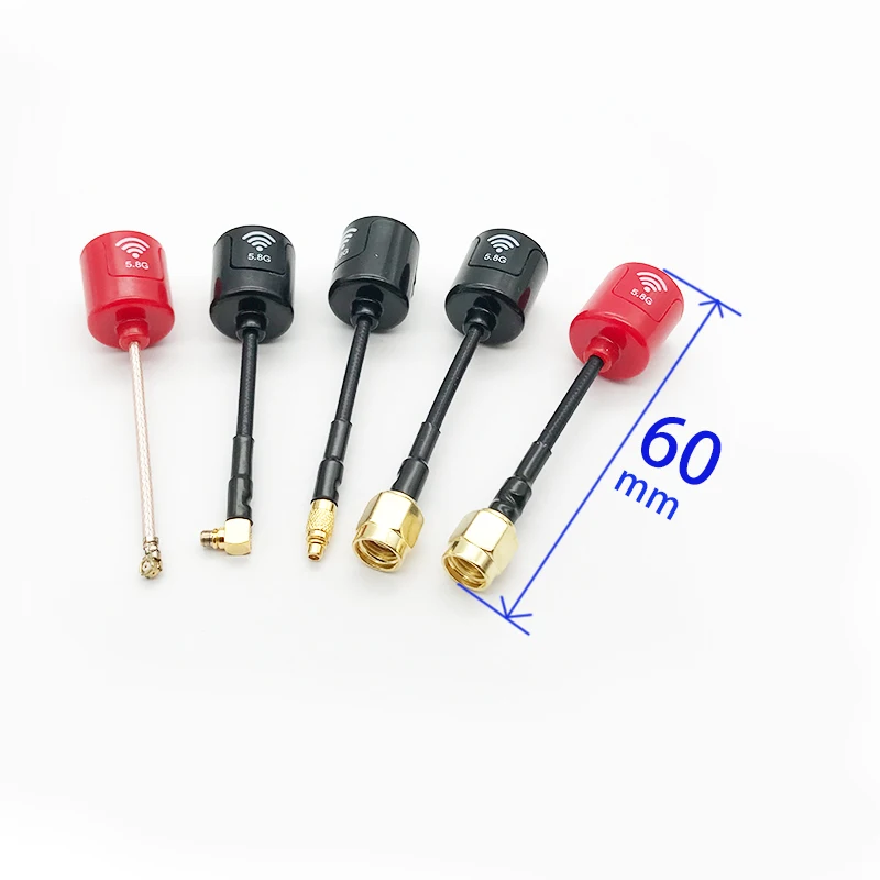 New Lollipop 4 Smaller and lighter 5.8G 2.5dBi Gain RHCP Antenna SMA RP-SMA MMCX UFL Connector For RC FPV Racing Drone Model