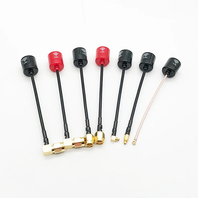 New Lollipop 4 Smaller and lighter 5.8G 2.5dBi Gain RHCP Antenna SMA RP-SMA MMCX UFL Connector For RC FPV Racing Drone Model