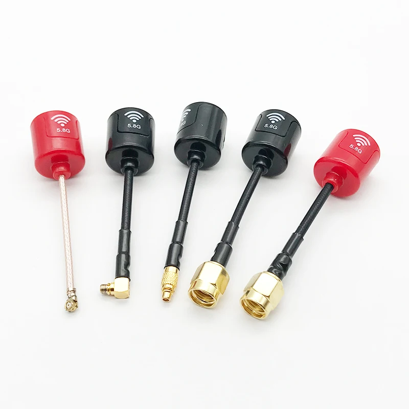 New Lollipop 4 Smaller and lighter 5.8G 2.5dBi Gain RHCP Antenna SMA RP-SMA MMCX UFL Connector For RC FPV Racing Drone Model
