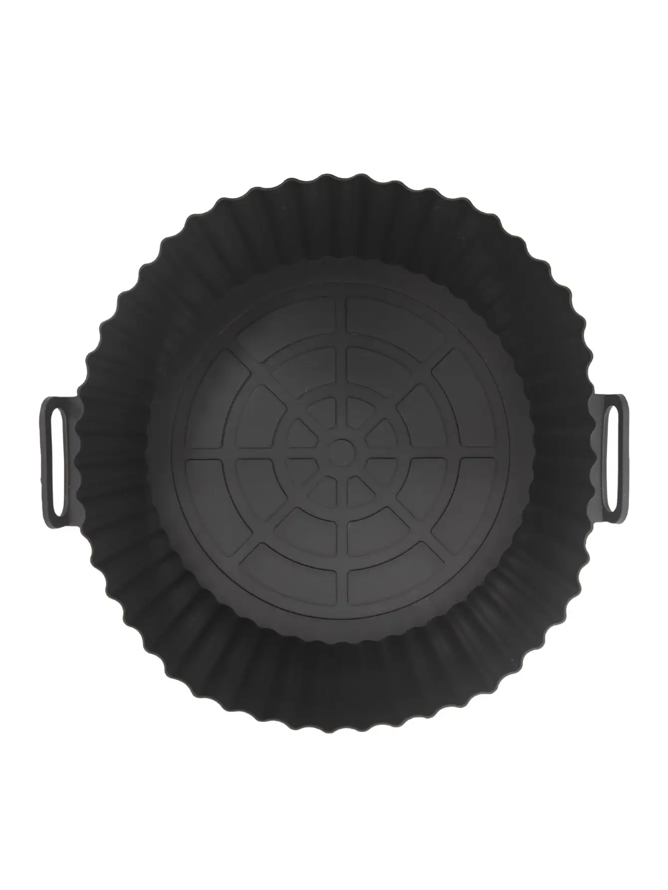 Silicone Air Fryer Liners Pot,Airfryer Basket Cooking Gadgets ,Reusable Baking Tray Non-stick Pizza Pan Oven Kitchen Accessories