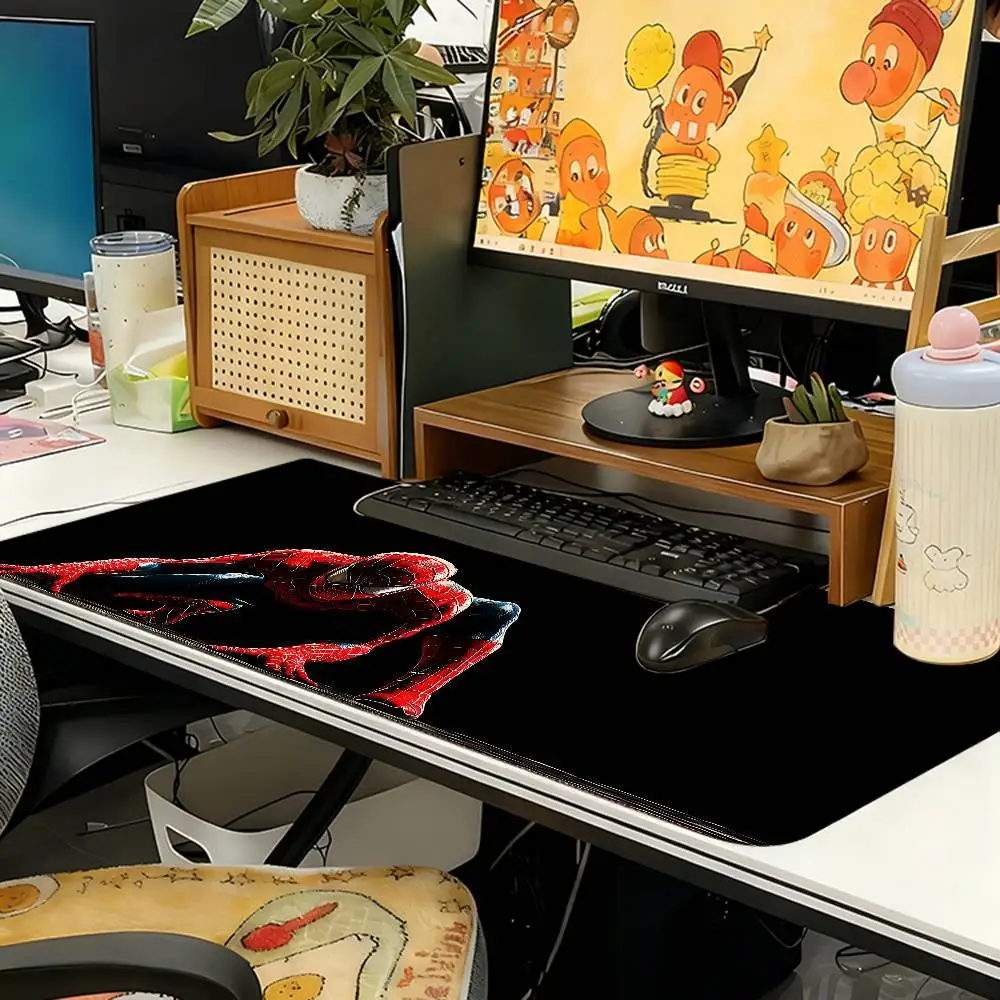 Cool-S-spider-manS Classic Movie Mouse Pad Computer Mat Deskpad Laptop Keyboard Mat Office Large Landscape Mousepad