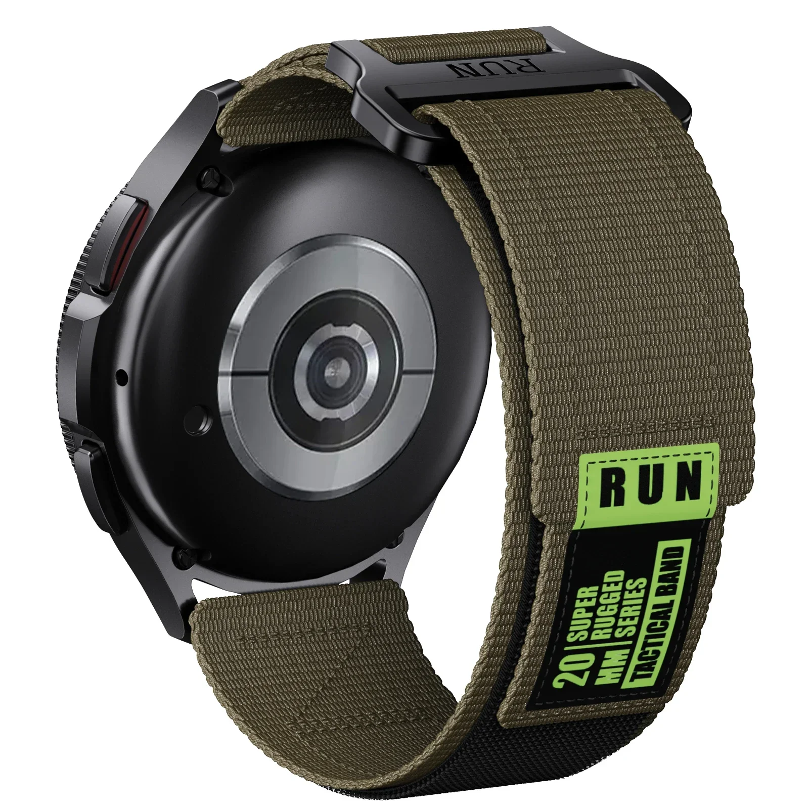 RUN Nylon Band 20mm 22mm Universal Replacement Wristband Sport Watch Strap for Men Women Bracelet Colorful Belt Accessories
