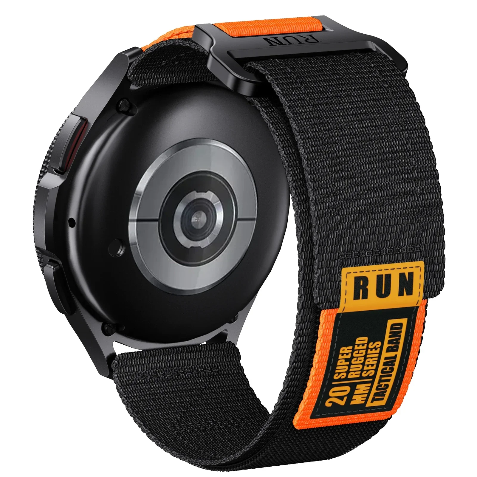 RUN Nylon Band 20mm 22mm Universal Replacement Wristband Sport Watch Strap for Men Women Bracelet Colorful Belt Accessories