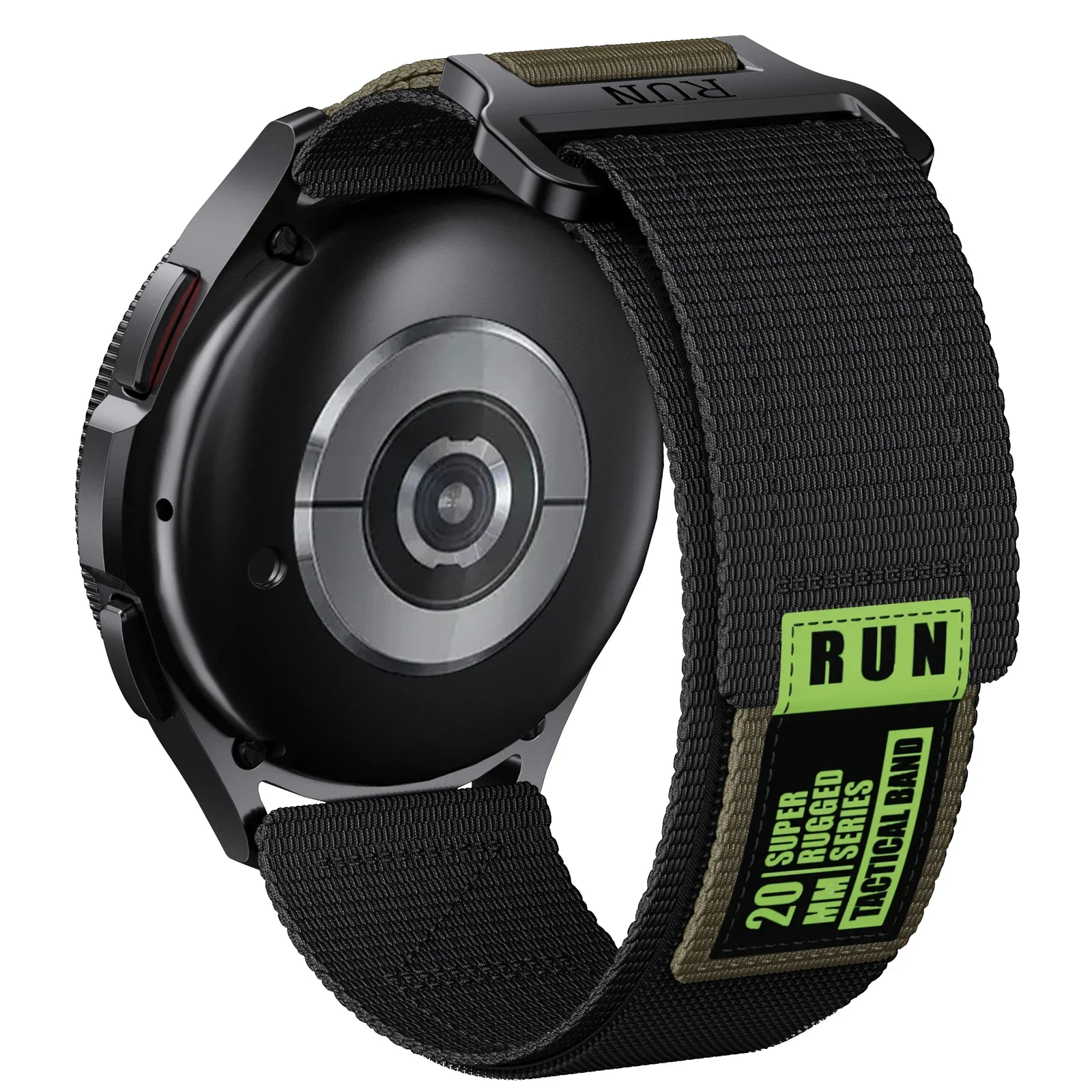 RUN Nylon Band 20mm 22mm Universal Replacement Wristband Sport Watch Strap for Men Women Bracelet Colorful Belt Accessories