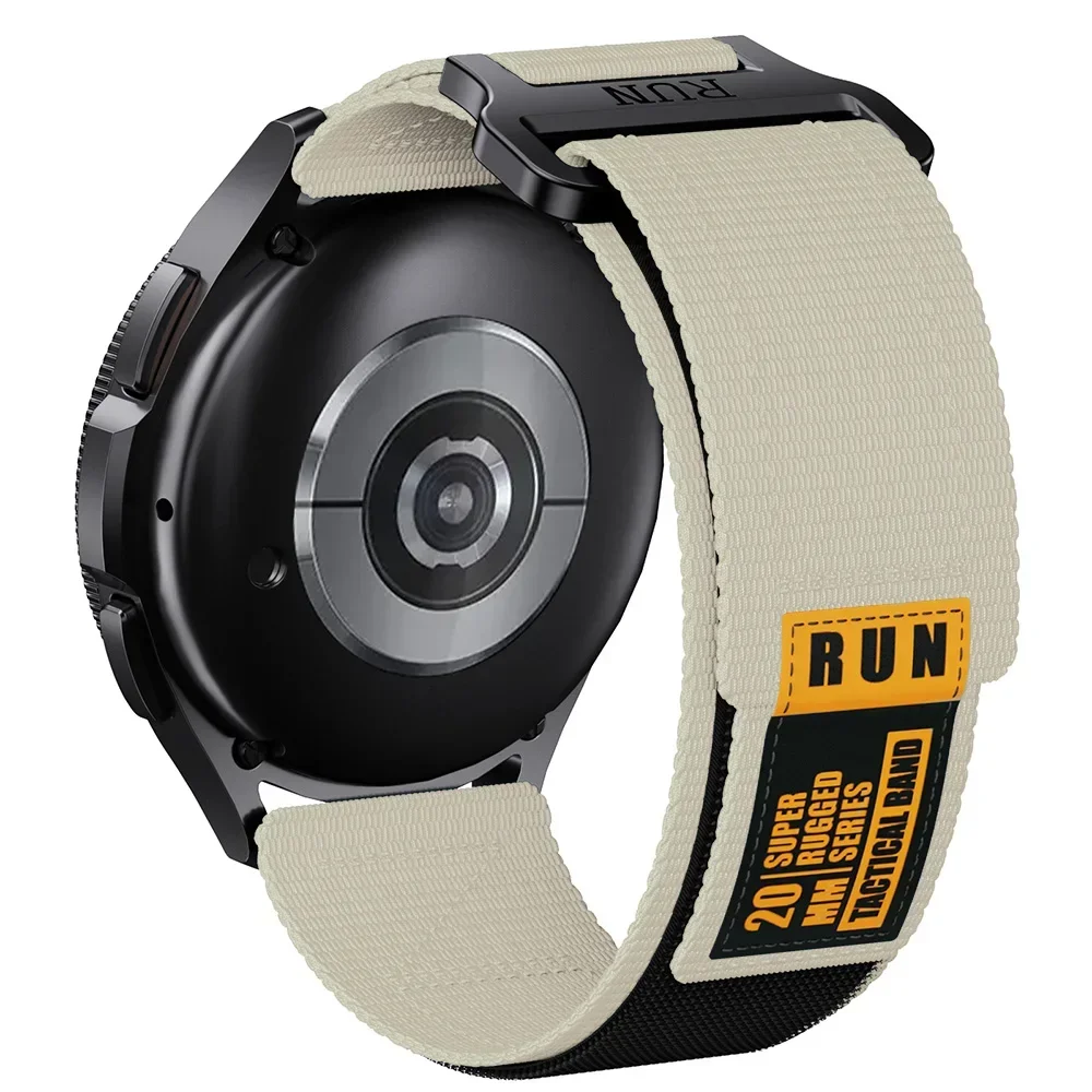 RUN Nylon Band 20mm 22mm Universal Replacement Wristband Sport Watch Strap for Men Women Bracelet Colorful Belt Accessories