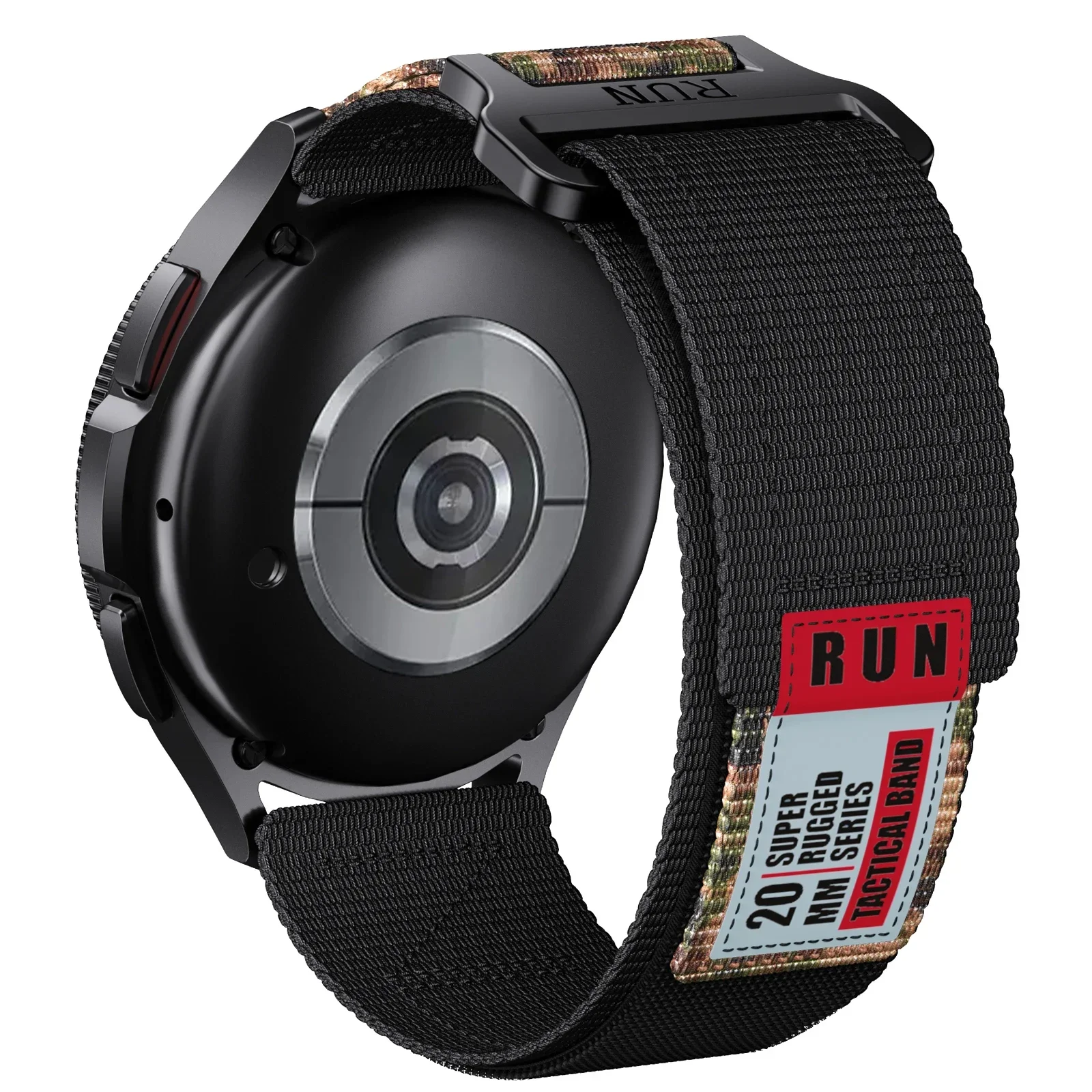 RUN Nylon Band 20mm 22mm Universal Replacement Wristband Sport Watch Strap for Men Women Bracelet Colorful Belt Accessories