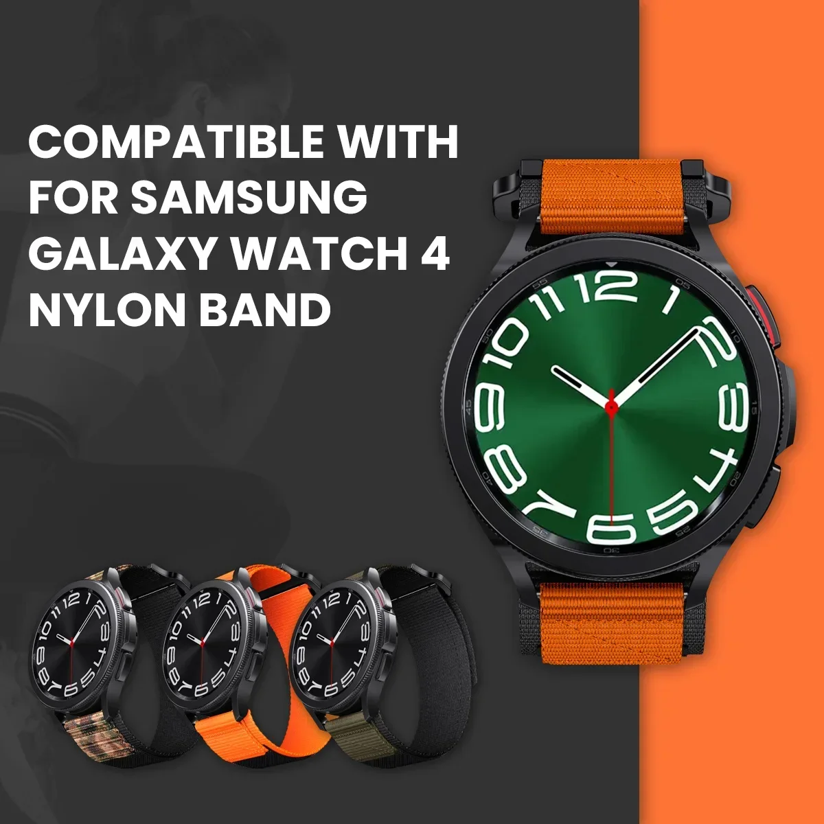 RUN Nylon Band 20mm 22mm Universal Replacement Wristband Sport Watch Strap for Men Women Bracelet Colorful Belt Accessories