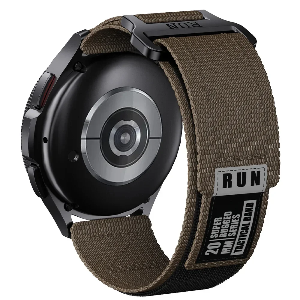 RUN Nylon Band 20mm 22mm Universal Replacement Wristband Sport Watch Strap for Men Women Bracelet Colorful Belt Accessories