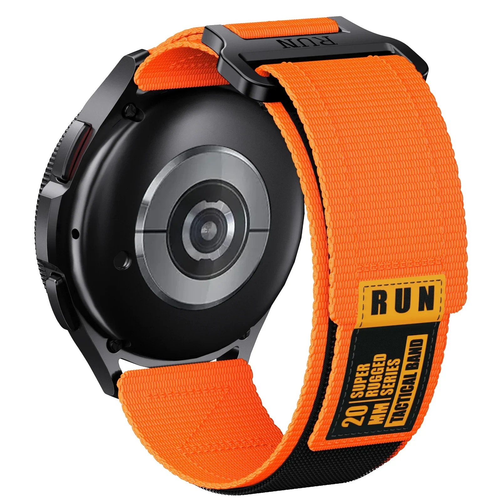 RUN Nylon Band 20mm 22mm Universal Replacement Wristband Sport Watch Strap for Men Women Bracelet Colorful Belt Accessories