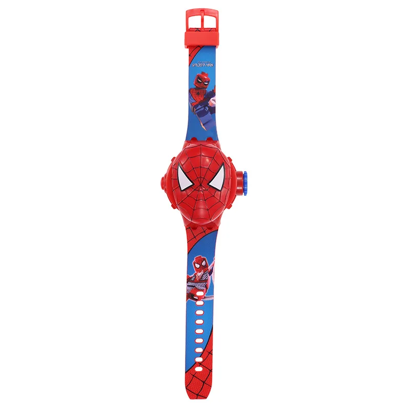 2026 New 3D Projection Spiderman Children Watches for Kids Frozen Elsa Girls Digital Clock School Student Gift relogio infantil