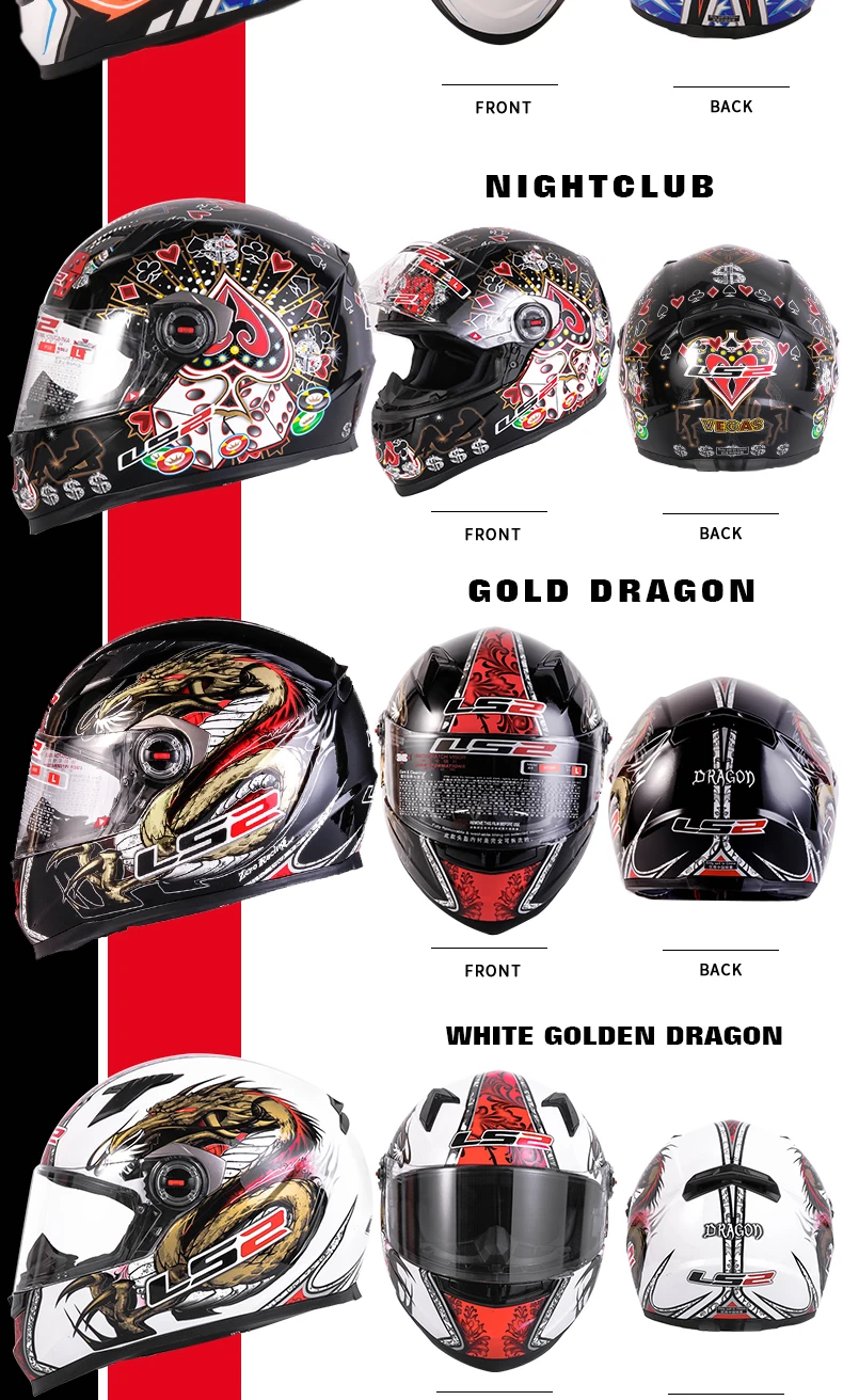 LS2 FF358 Full Face Motorcycle Helmet High Quality LS2 Brazil Flag Capacete Casque Moto Helm ECE Approved No Pump