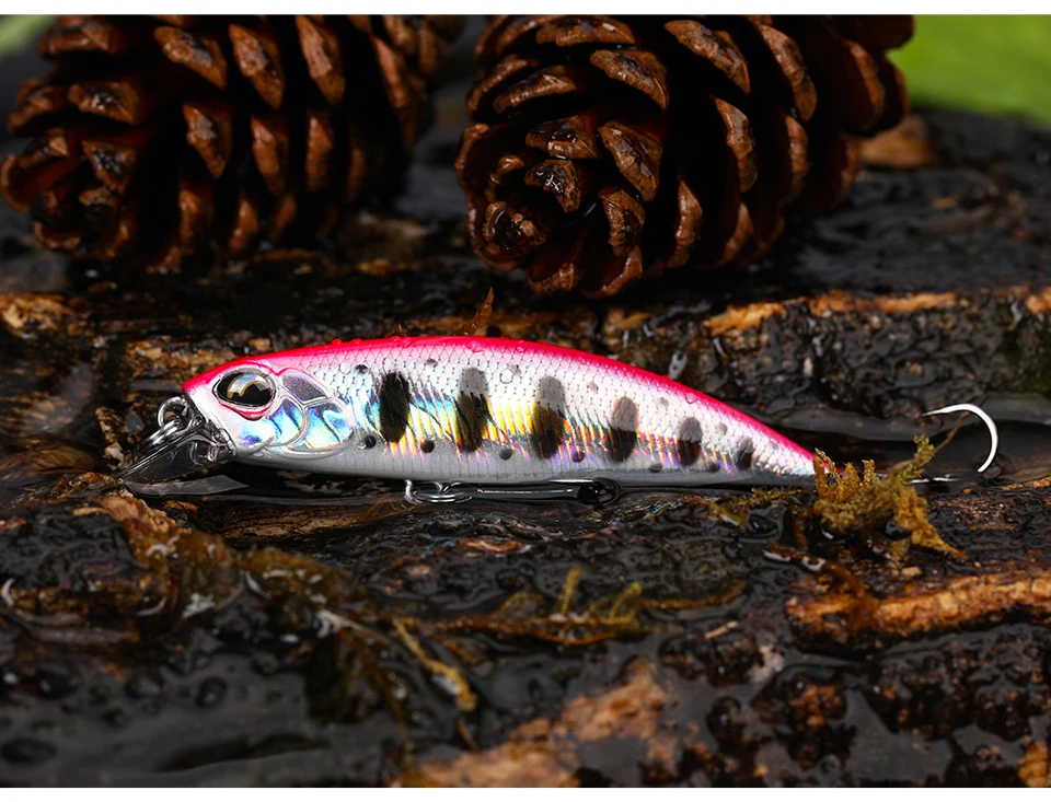 TSURINOYA Sinking Minnow 60S 60mm 6.1g DW67 New Fishing Lures Professional Hard Lure Pencil Wobbler Crankbait Bass Pike Baits