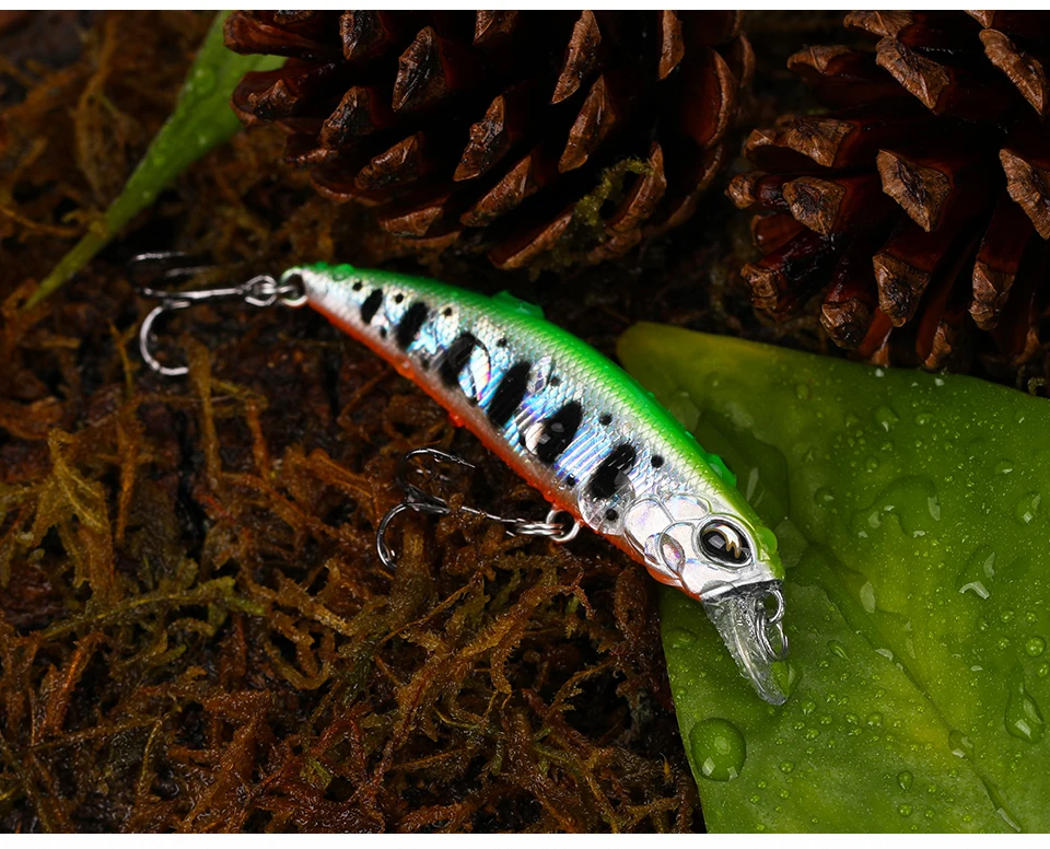 TSURINOYA Sinking Minnow 60S 60mm 6.1g DW67 New Fishing Lures Professional Hard Lure Pencil Wobbler Crankbait Bass Pike Baits