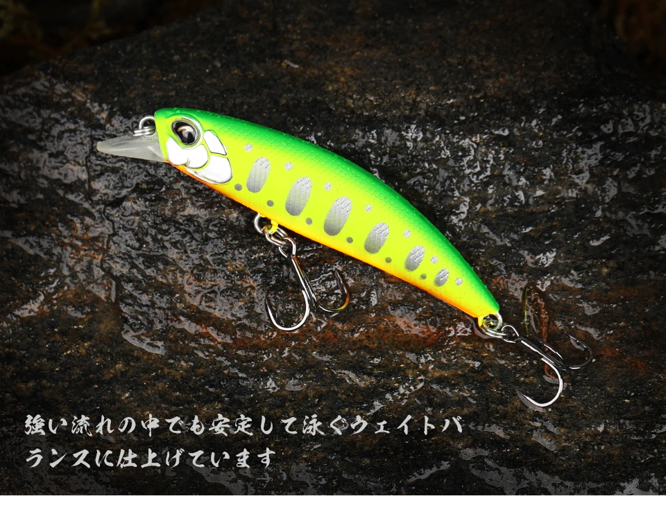 TSURINOYA Sinking Minnow 60S 60mm 6.1g DW67 New Fishing Lures Professional Hard Lure Pencil Wobbler Crankbait Bass Pike Baits