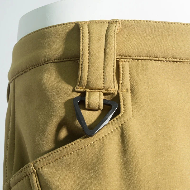 Men's Autumn Winter SoftShell Fleece Jackets Male Hood Windproof Coat Fishing Hiking Camping Climbing Skiing Warm Pants Trousers