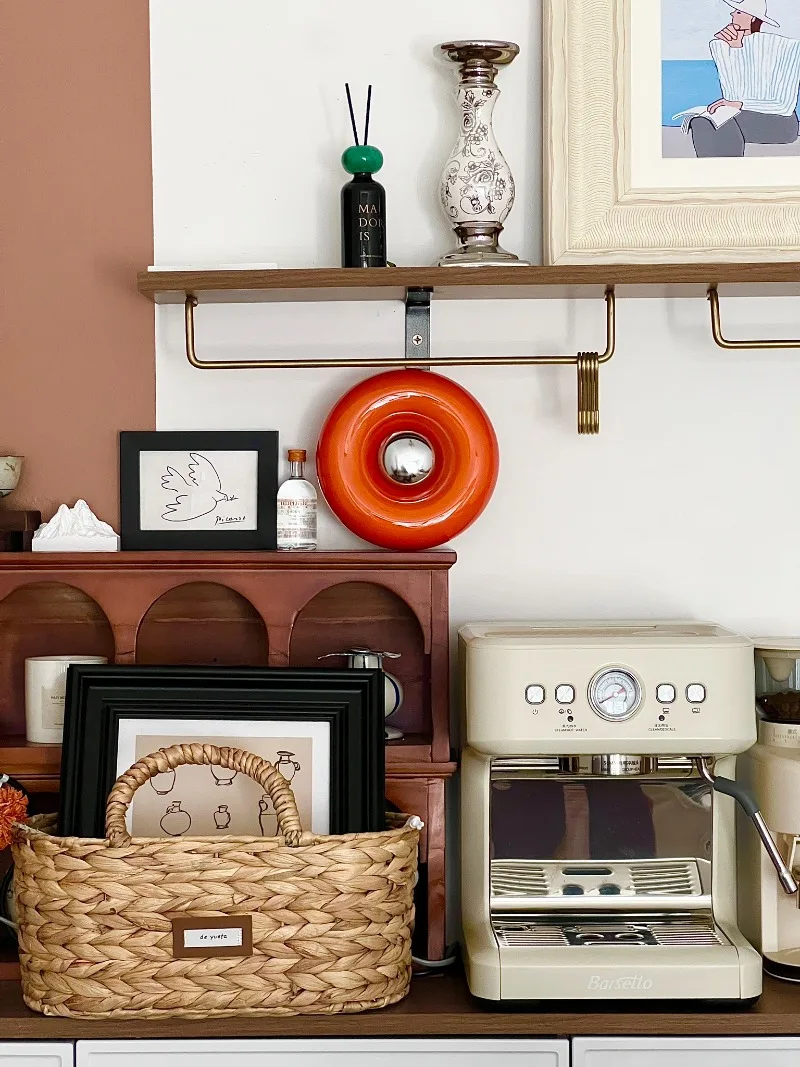 Cute Donut Touch Desk Lamp Bauhaus Design Bedroom Bedside Ambient Light Solid Wood Charging Lamps