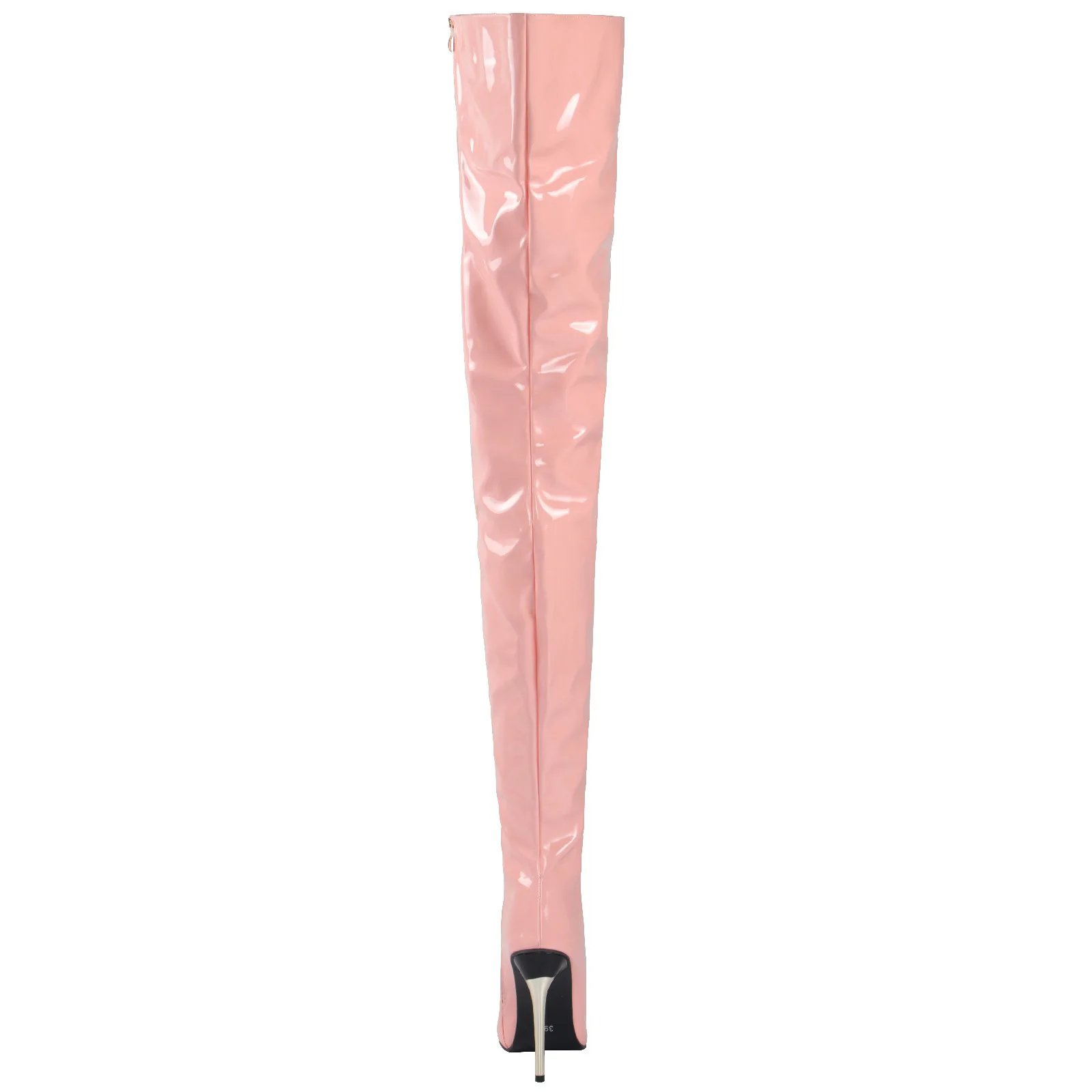Patent Leather Over The Knee Boots Ladies High Heels 2023 New Large Size Sexy Thigh High Boots Stiletto Women Boots Botas Mujer