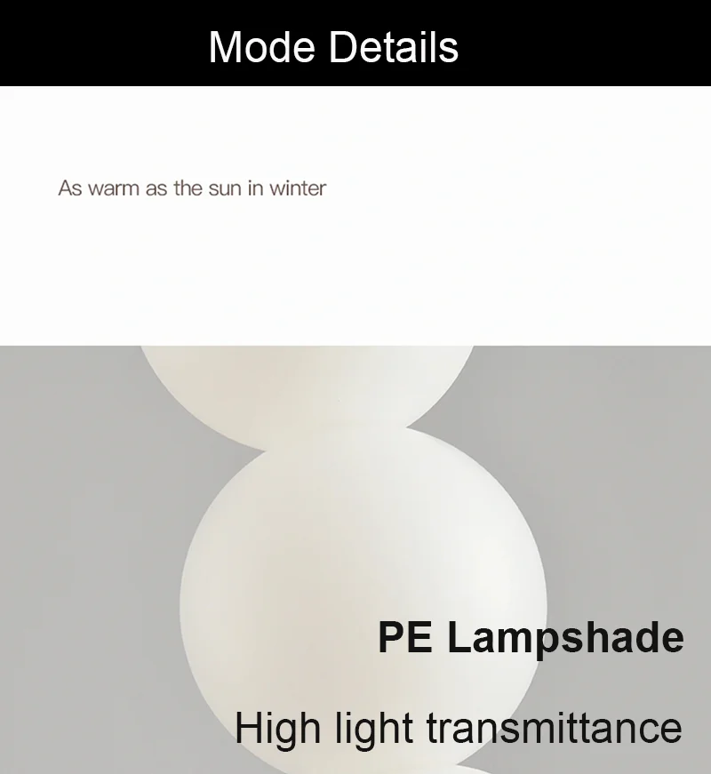 Designer Led Pendant Chandelier for Cafe Bar Bedroom Bedside Kitchen 4 Heads Round Ball Hanging Lighting Fixture Home Decor