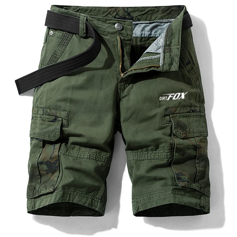 DIRTFOX Man's Cycling MTB Shorts Motocross Racing Downhill Short Pants Summer Bicycle Cargo Shorts Enduro Mountain Bike Trouser