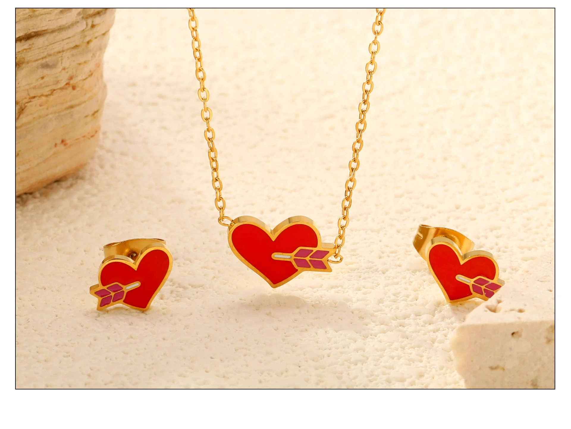 LUXUKISSKIDS Cute Girls Unicorn Sets of Necklace Pendant Earrings Stainless Steel Colorful Butterfly Jewelry Set Birthday Party