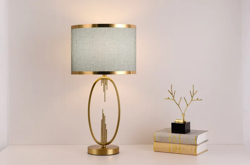 American Table Lamp Modern Simple Study Creative Desk Lamp European Living Room Bedroom Bedside Decorative Desk Lamp