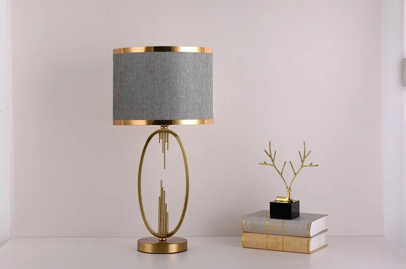 American Table Lamp Modern Simple Study Creative Desk Lamp European Living Room Bedroom Bedside Decorative Desk Lamp