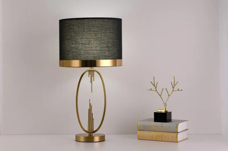 American Table Lamp Modern Simple Study Creative Desk Lamp European Living Room Bedroom Bedside Decorative Desk Lamp