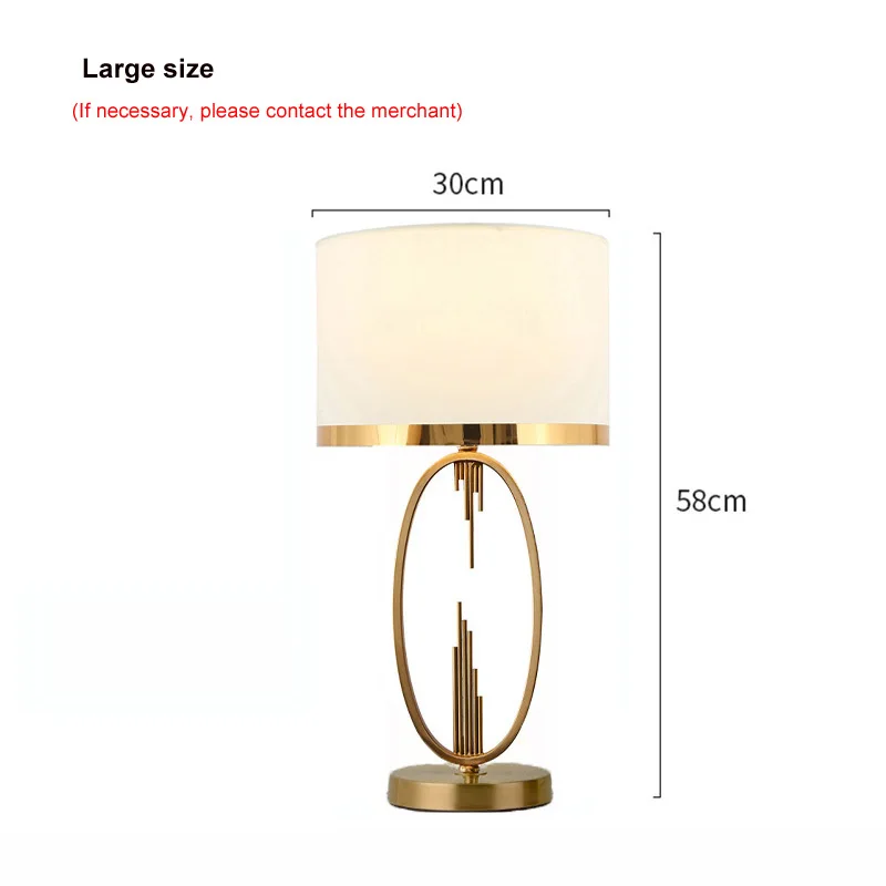 American Table Lamp Modern Simple Study Creative Desk Lamp European Living Room Bedroom Bedside Decorative Desk Lamp
