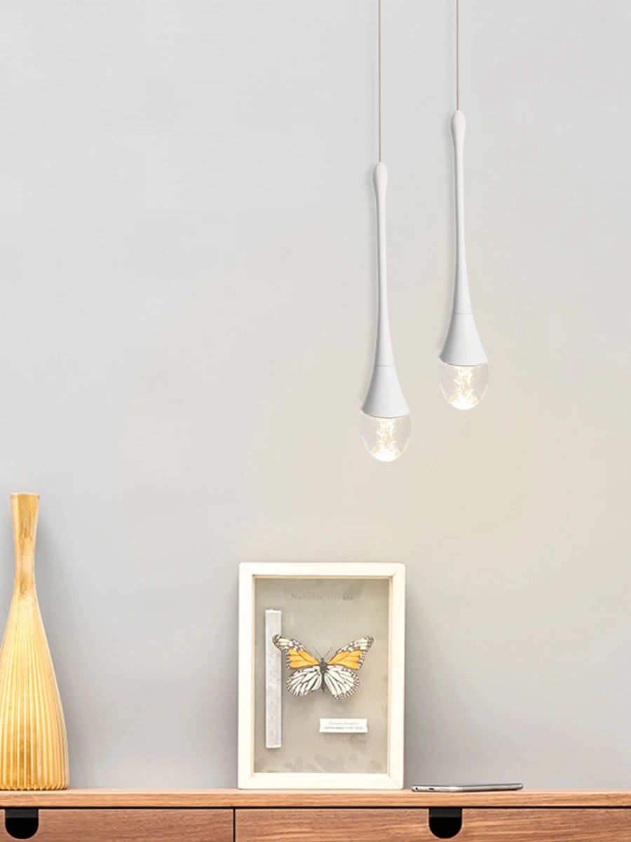 LED Pendant Lights Chandelier Mirror Lamp Home Kitchen Island Dining Living Room Bar Cafe Droplight Fxture
