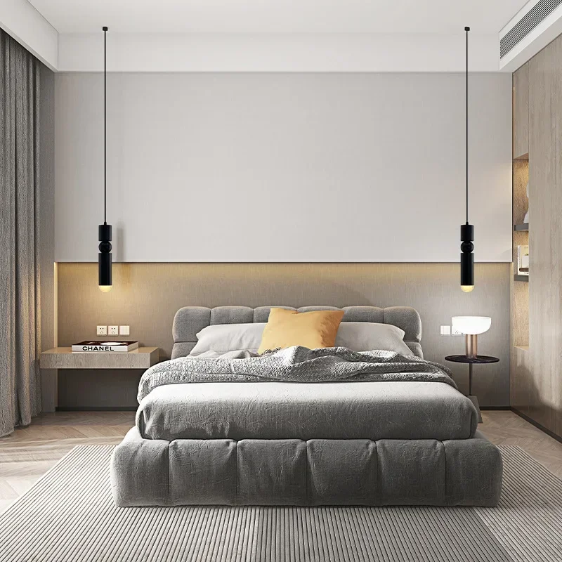 Modern Led Chandelier Spotlight Pendant Lights Bedside Bedroom Reading Light Home Decor Pendant Lamp For Dining Room Kitchen Bar
