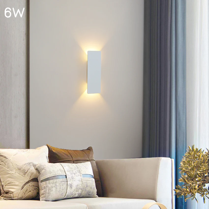 Modern Led Waterproof Outdoor Up Down Wall Lamp Aluminum 18w LED Wall Light Indoor Decorated Wall Sconce