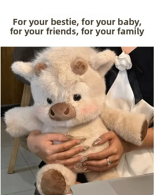 30/40cm Cute West Highland Calf Plush Toys Creative Run Fast Cartoon Soft Stuffed Animal Babys Appease Doll Pendat for Kid Gifts