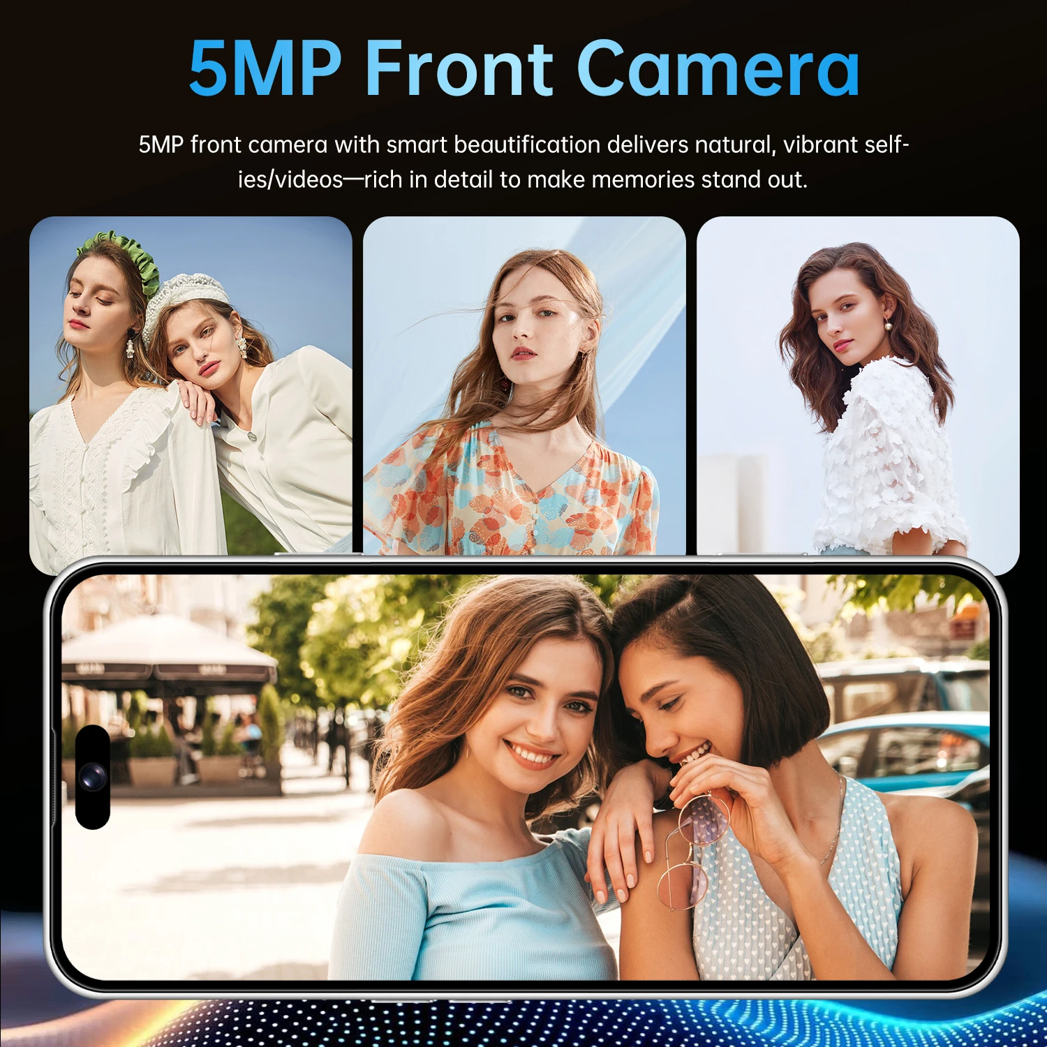 IVMI 17Pro Max Smartphones Android 10.0 Dual SIM 6.7"Display 3GB RAM 16GB ROM WIFI Bluetooth Play Store 4G Small Mobile Phone