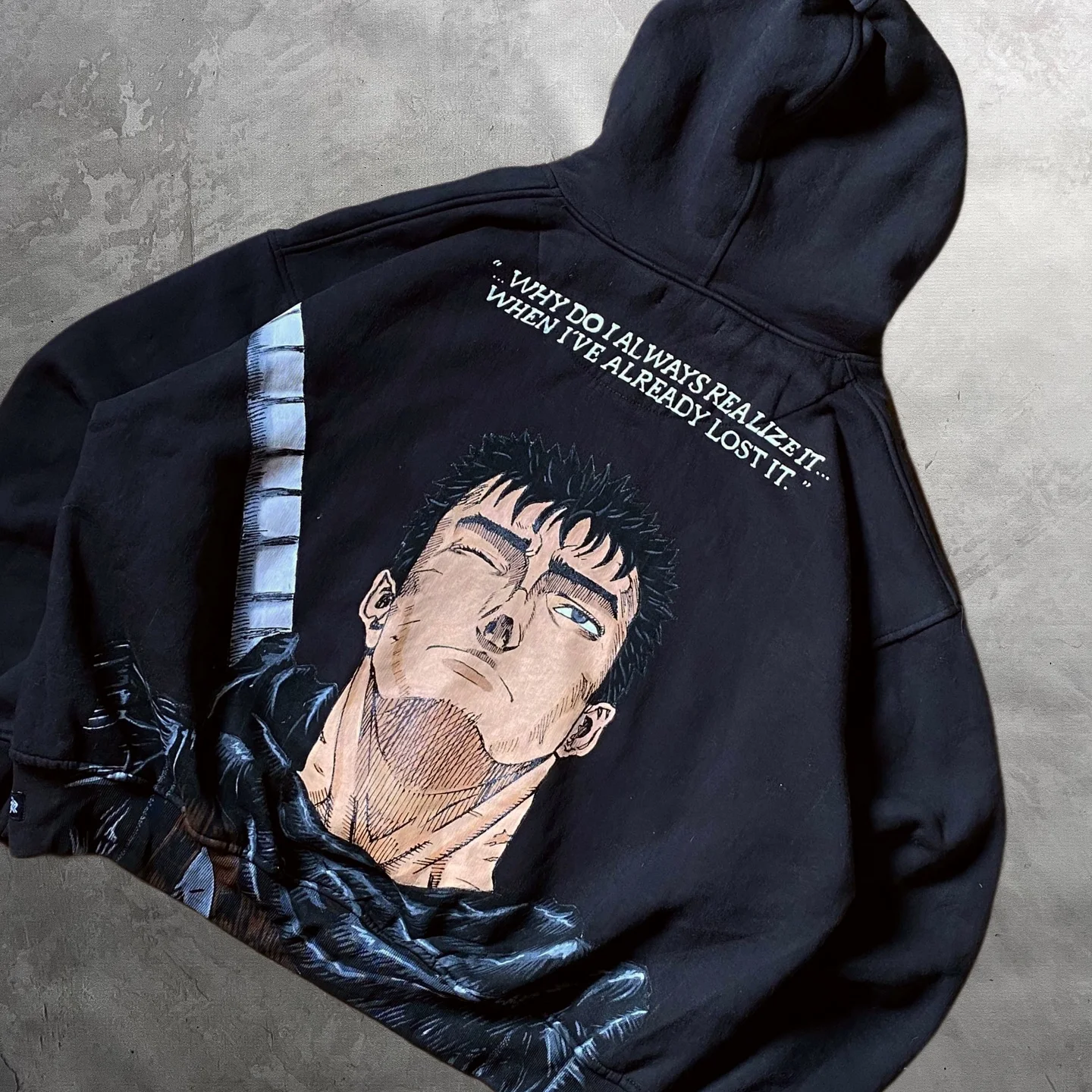 Harajuku Guts New Hoodies Women Berserk Pullover Streetwear Y2k Top Oversized Sweatshirt Anime Hoodie Women Clothes