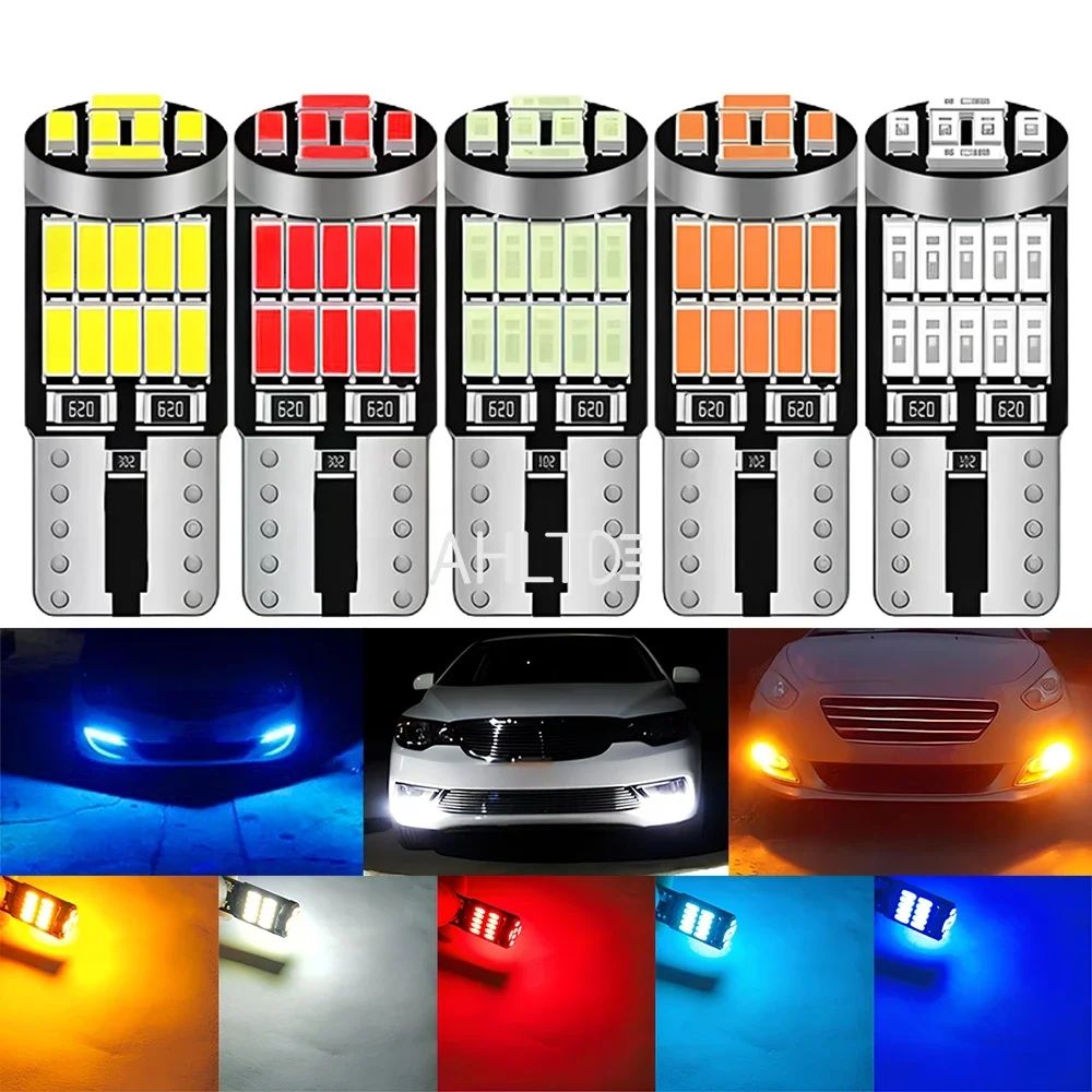 2/6/10 Pcs T10 W5W 194 501 Led Canbus No Error Car Interior Light T10 26 SMD 4014 Chip Pure White Instrument Lights
